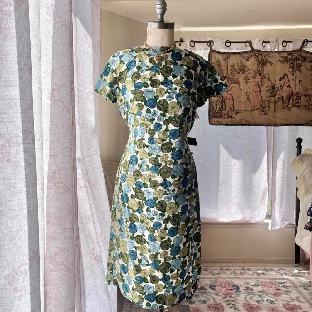 vintage‎ 50s floral dress